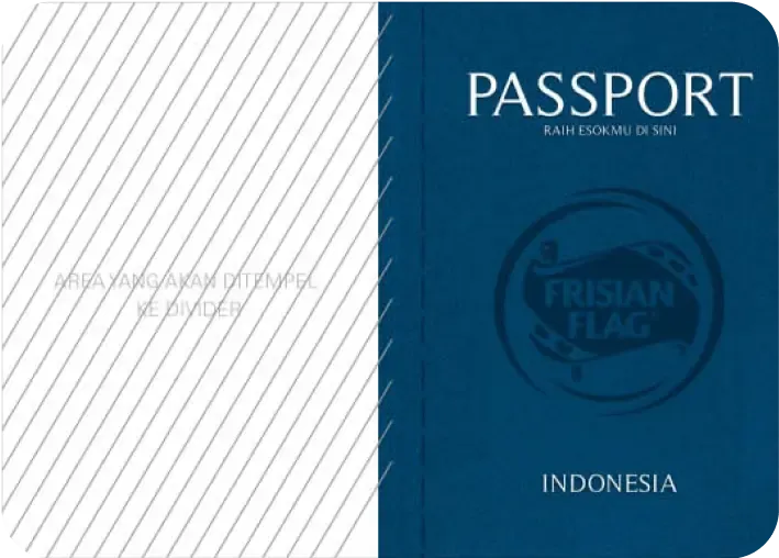Frisian Flag Agenda Personal Passport Card