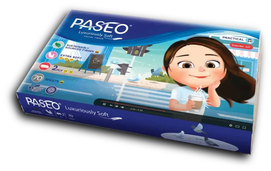 Paseo's Digital and Trend-Based Innovation Packaging Variant 3