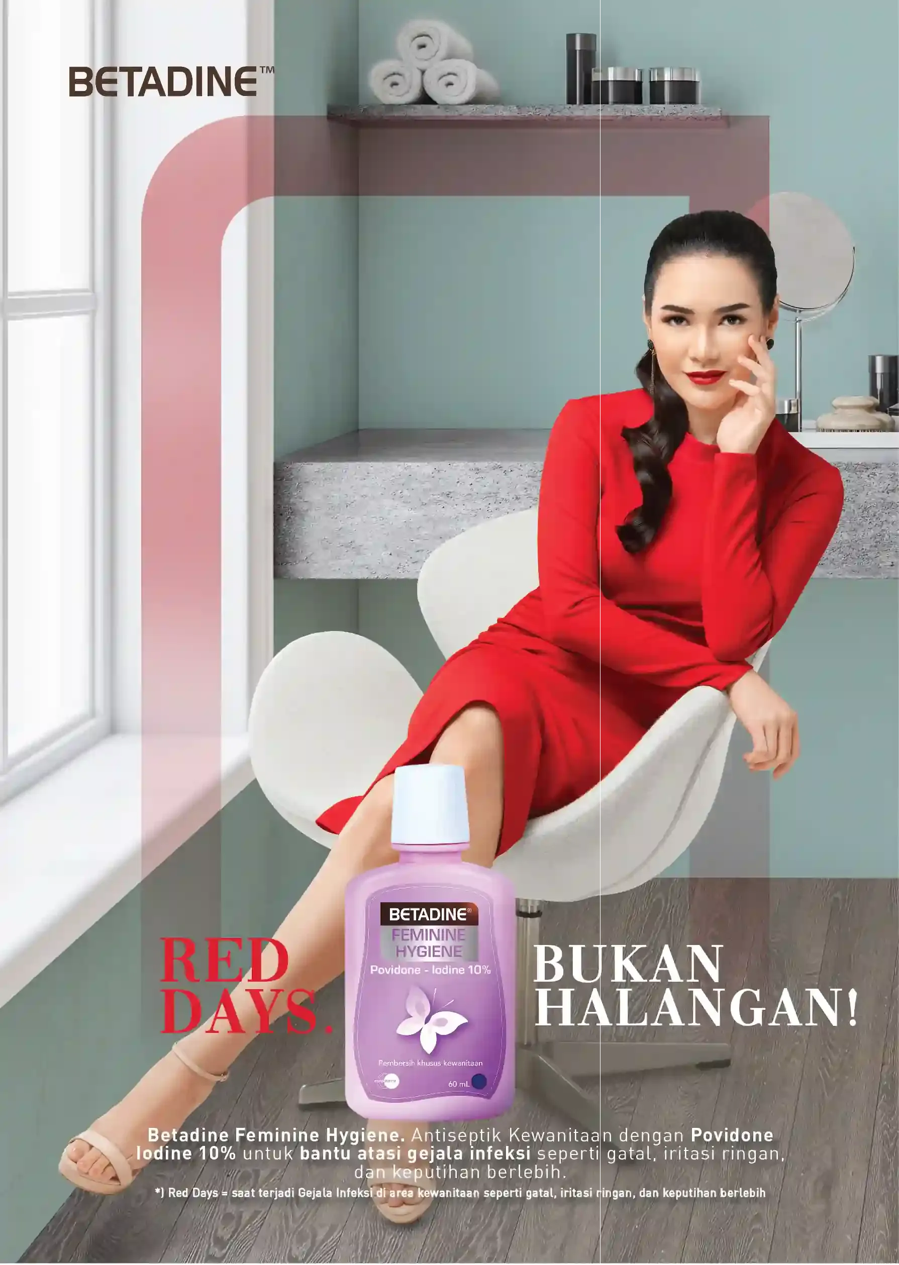 Betadine Key Visual Feminine Hygiene Poster