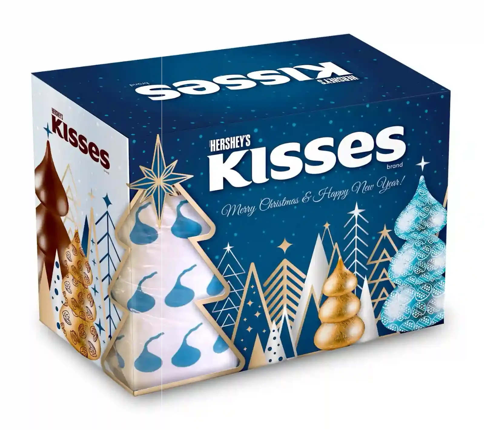 Hershey's Kisses Christmas Festive Packaging