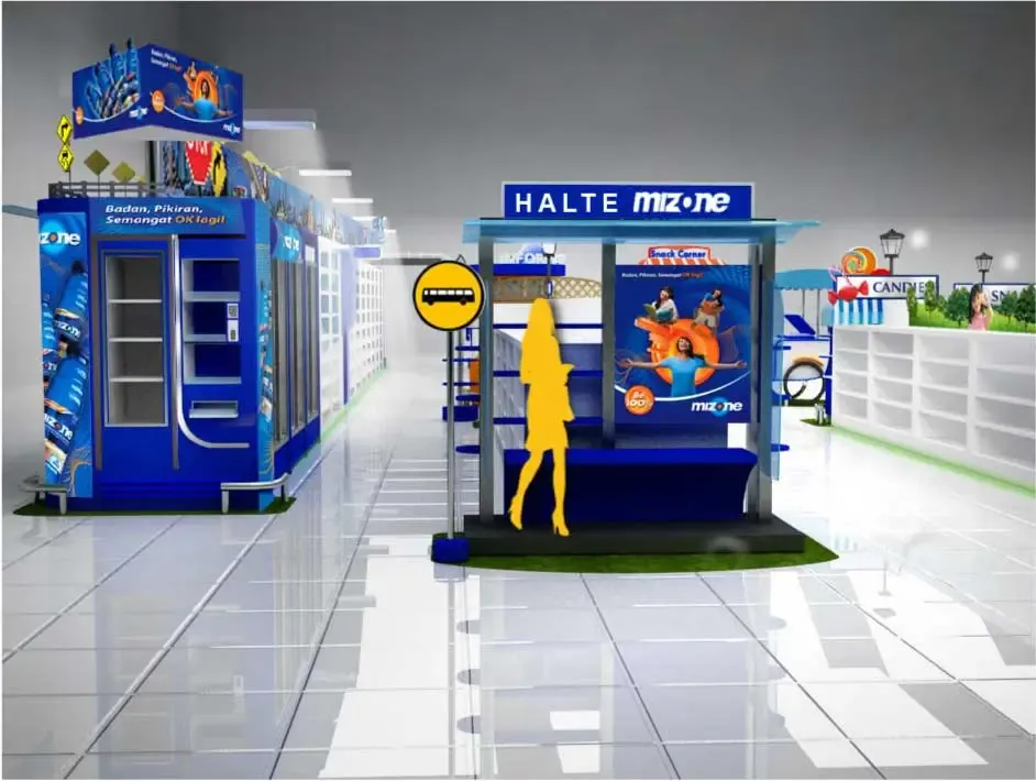 Aqua Mizone Giant BSD 3D Render Concept Display Preview 1