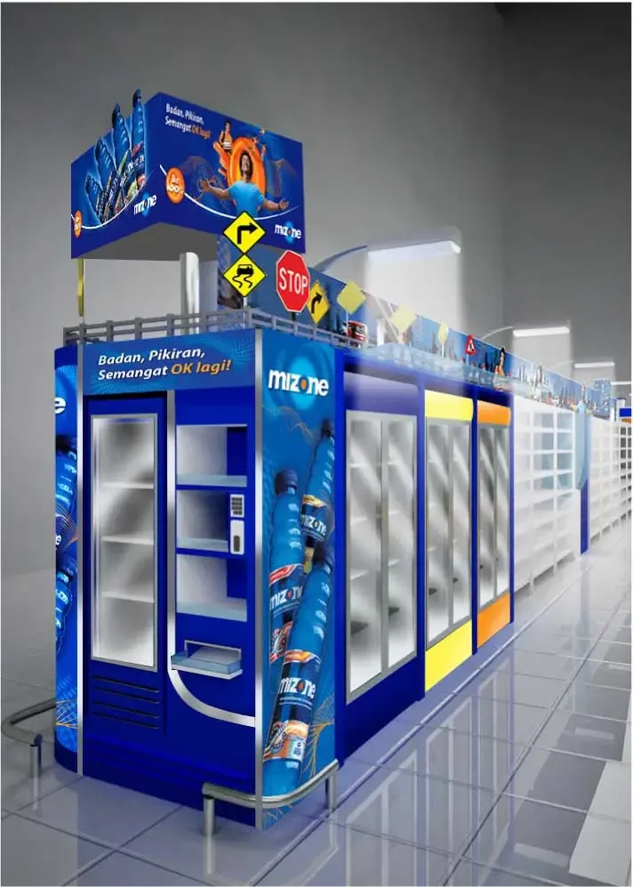 Aqua Mizone Giant BSD 3D Render Concept Display Preview 11