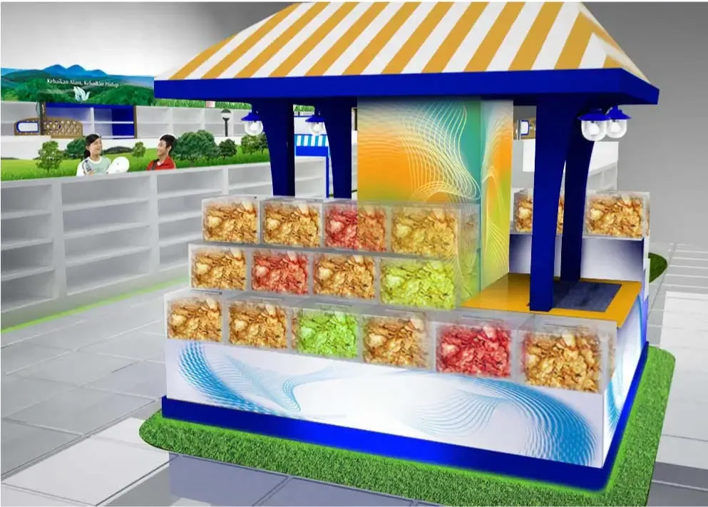 Aqua Mizone Giant BSD 3D Render Concept Display Preview 5