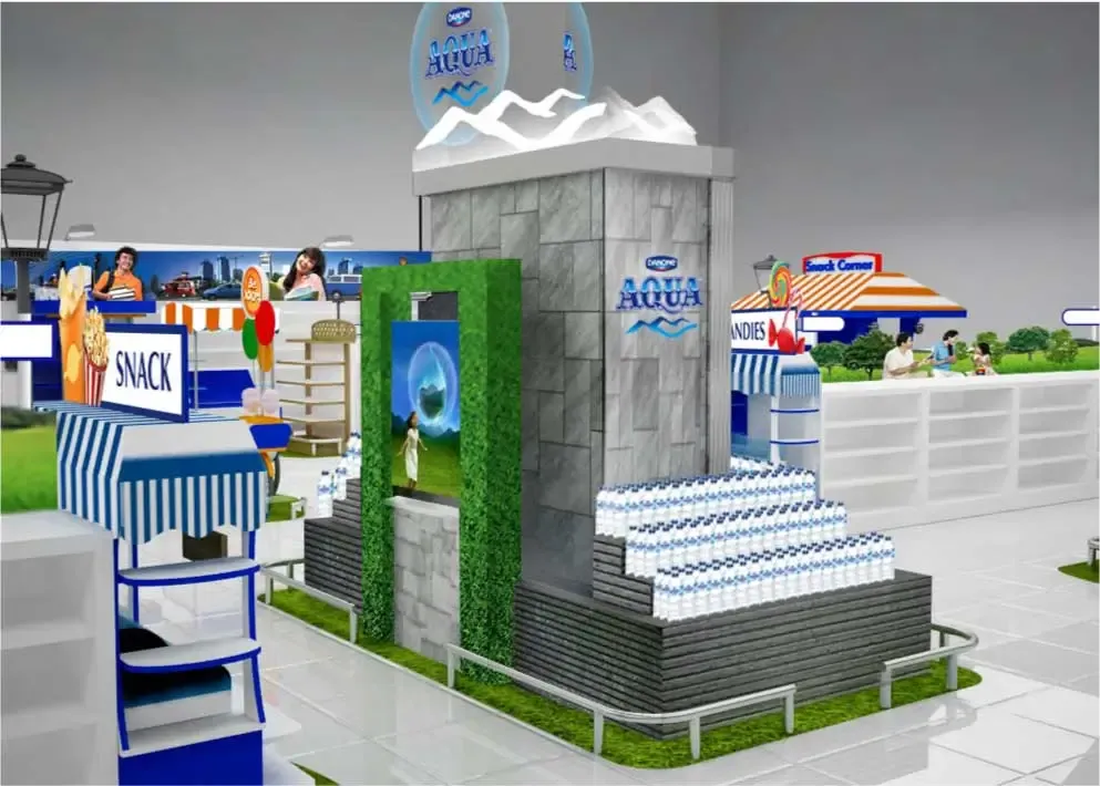 Aqua Mizone Giant BSD 3D Render Concept Display Preview 6