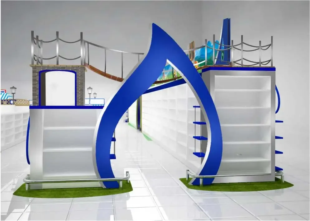 Aqua Mizone Giant BSD 3D Render Concept Display Preview 7