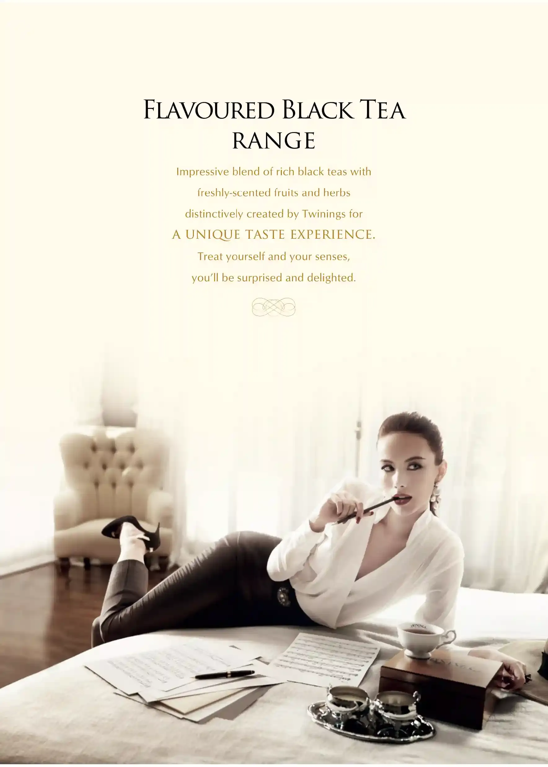 Twinings Planner Flavoured Black Tea Range Divider