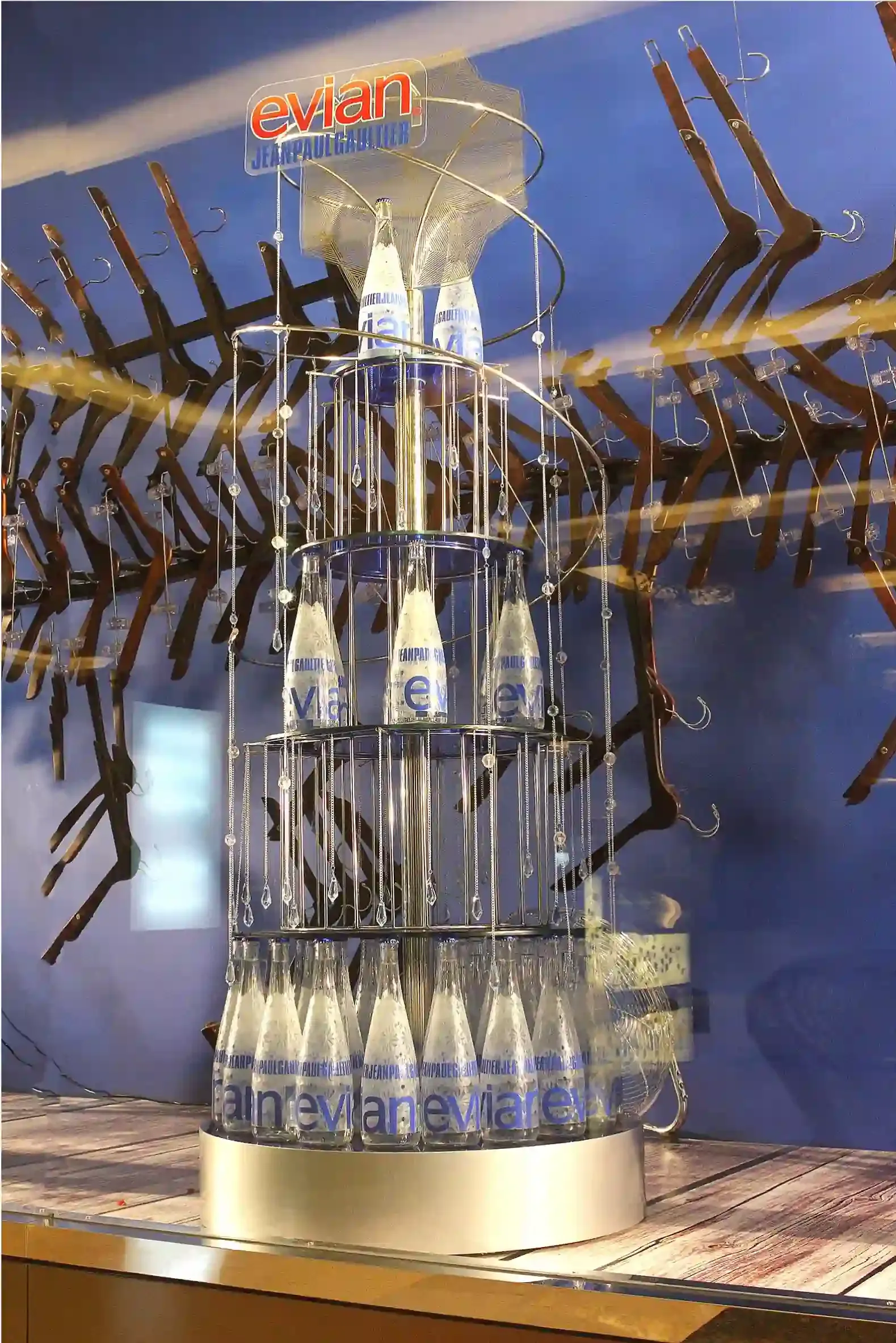 Evian Jean Paul Gaultier Christmas Tree