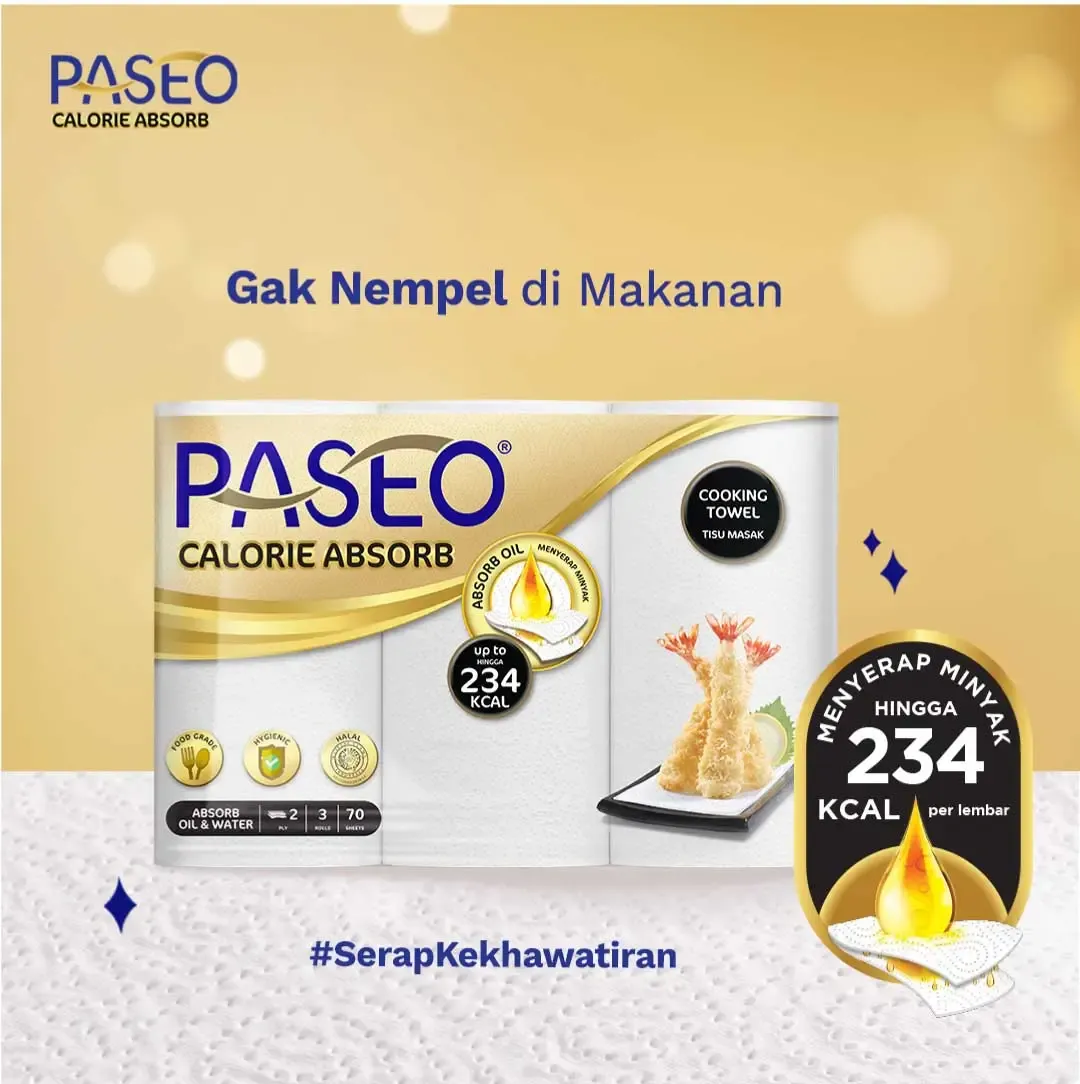Paseo "Non-stick" Indonesian social media campaign