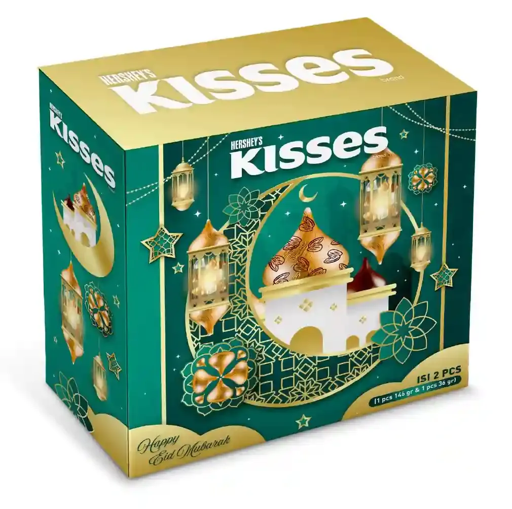Hershey's Kisses Lebaran Festive Packaging