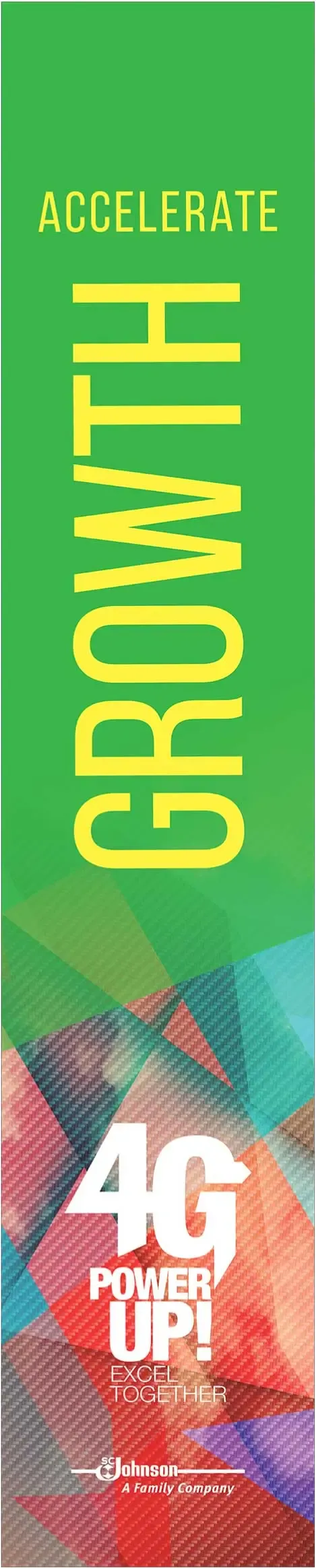4G Power Up! "Accelerate Growth" Vertical Banner