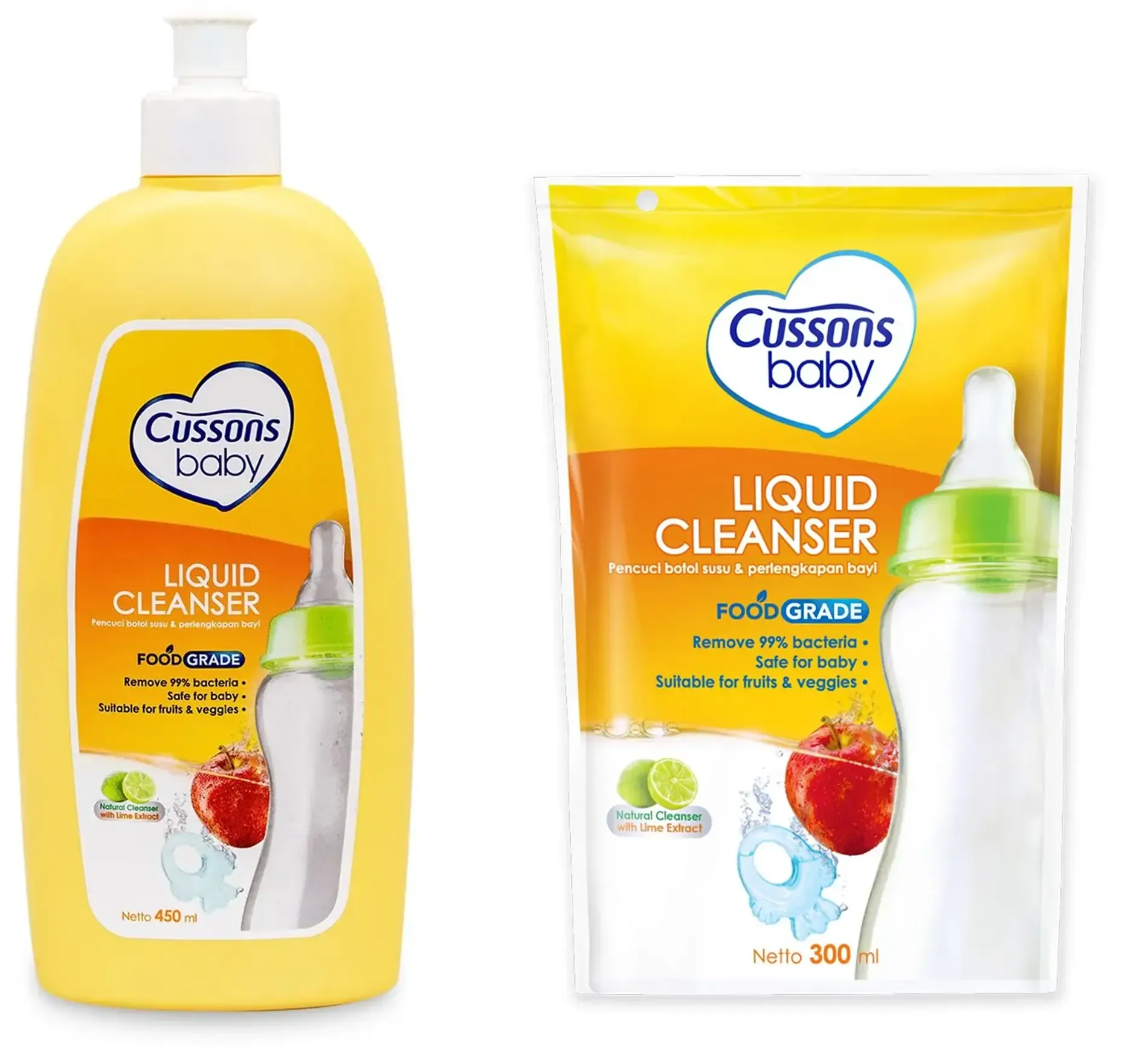 Cussons Liquid Cleanser packaging variations