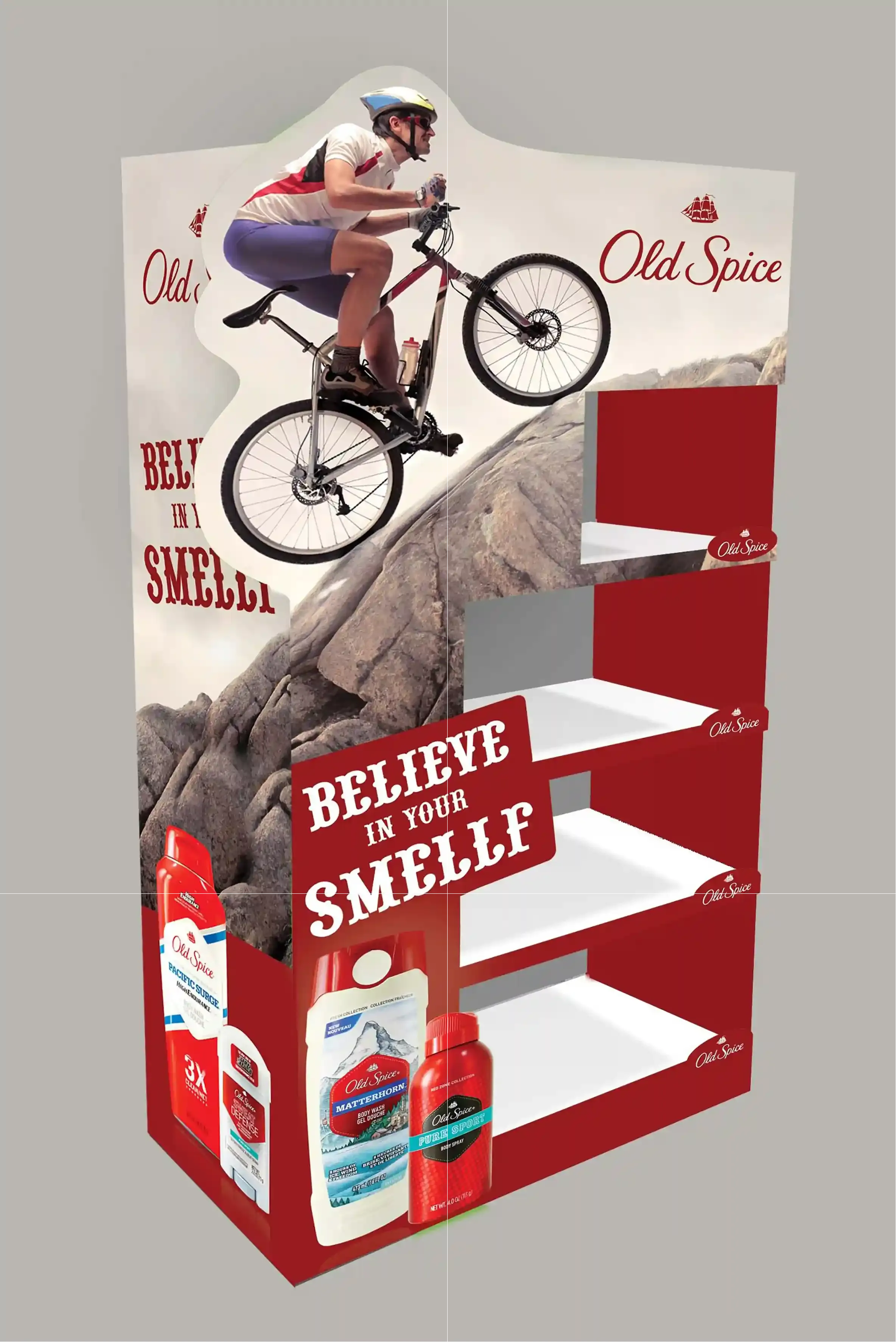 Old Spice end gondola