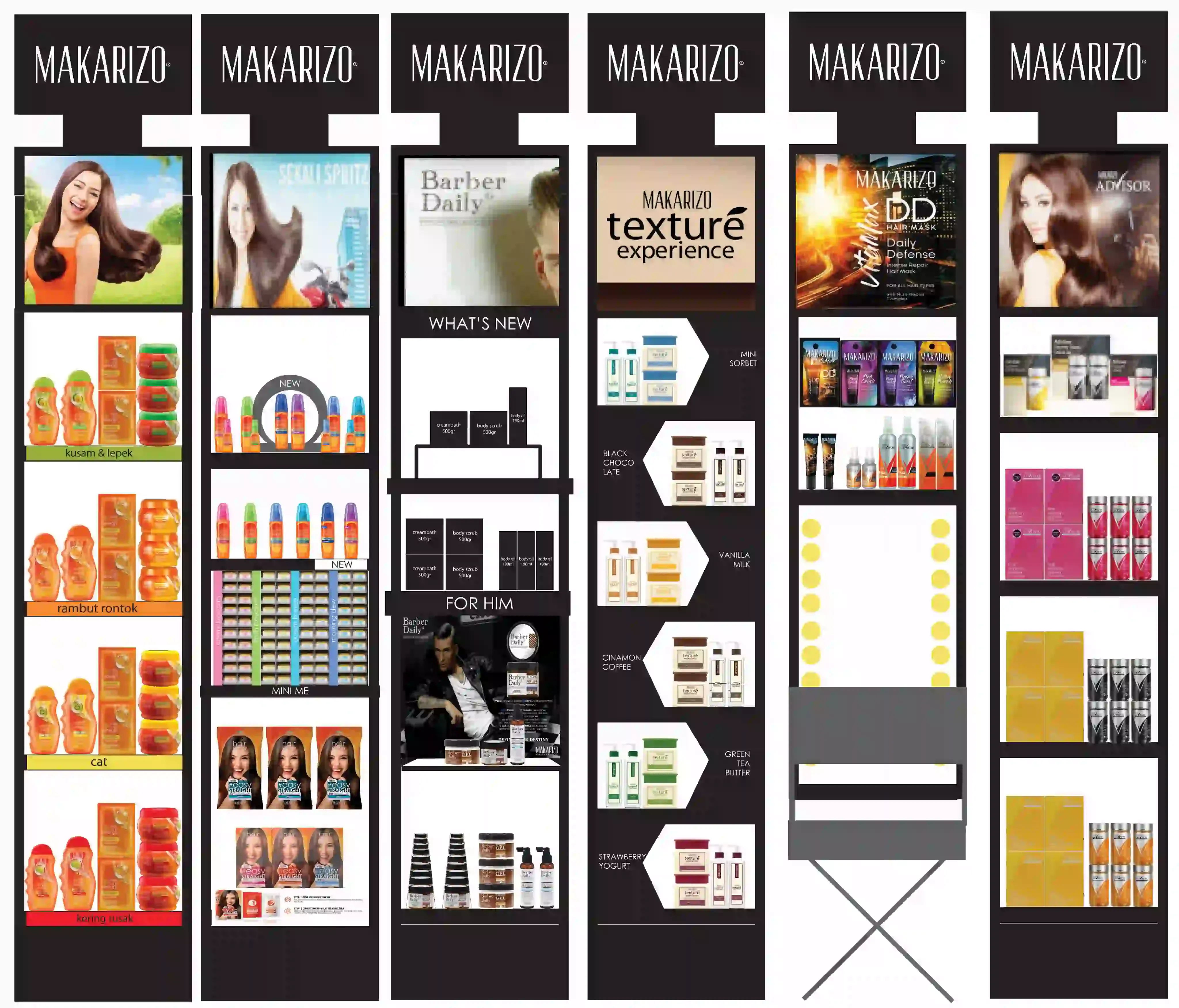 Makarizo all pillar sides