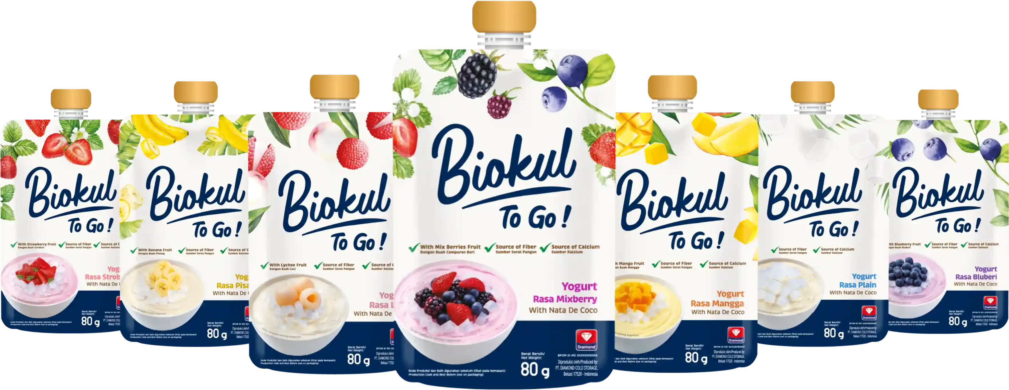 Biokul To Go! Yogurts
