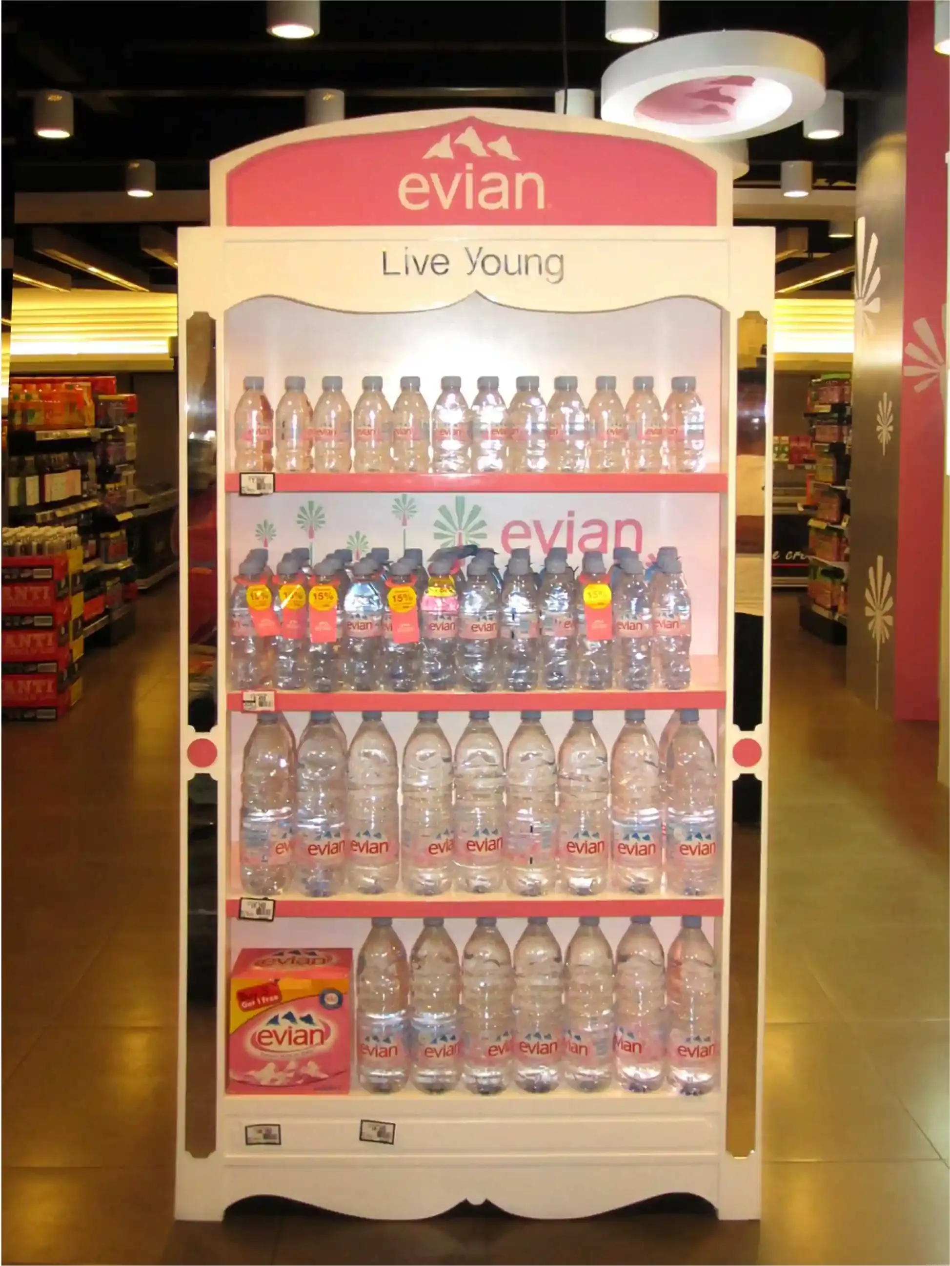 Evian Taragong Aisle Dress Up In Store Preview 2