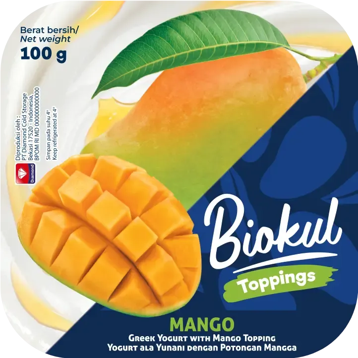 Biokul Toppings Mango flavor