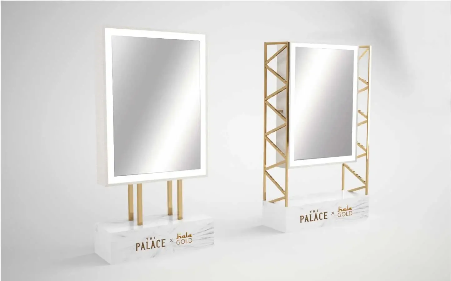 Hala Gold mirror