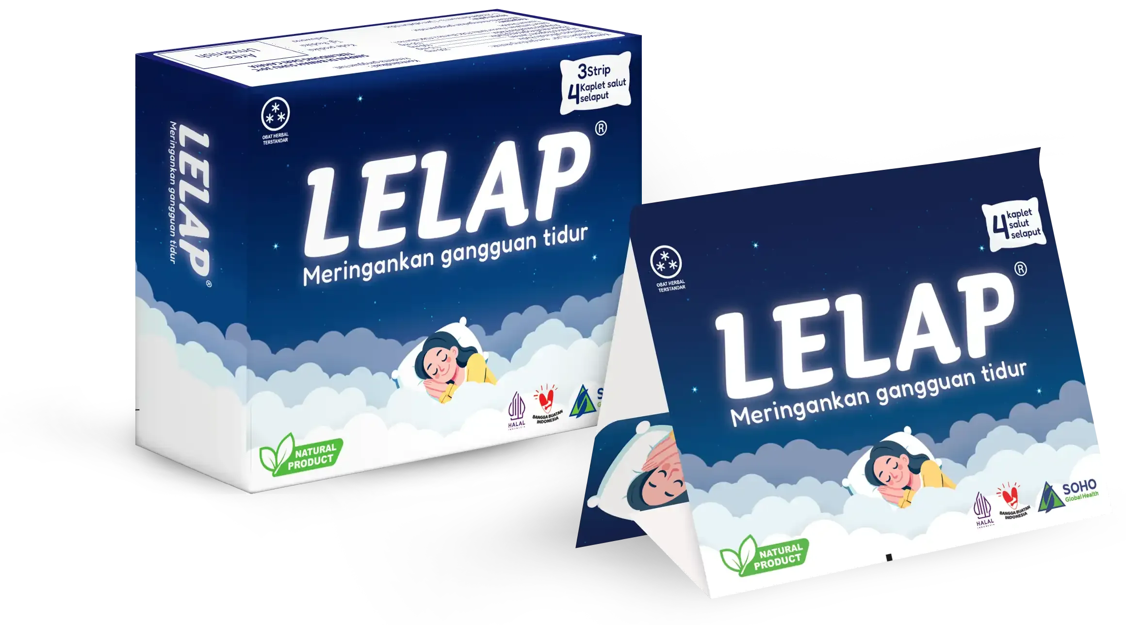 Lelap new packaging dark version