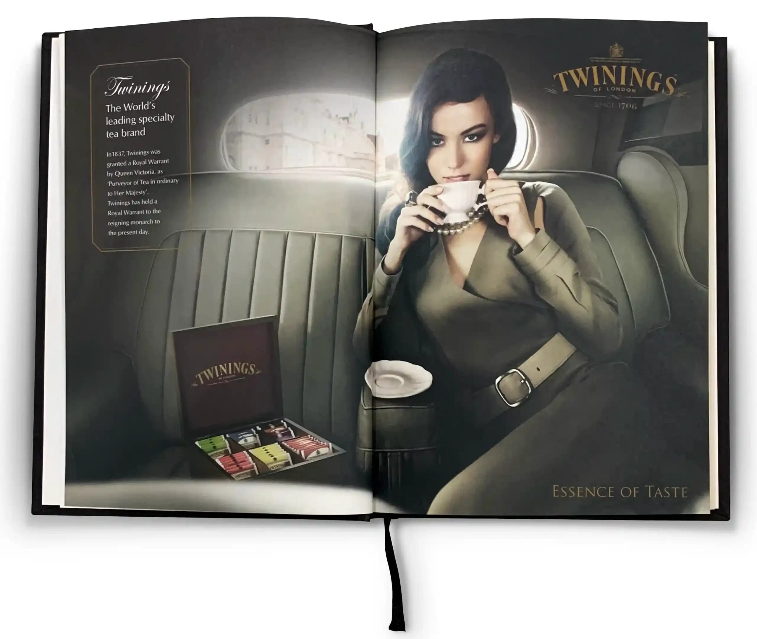Twinings Planner Opened
