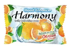 Harmony Orange Satsuma fruity refreshing soap packaging