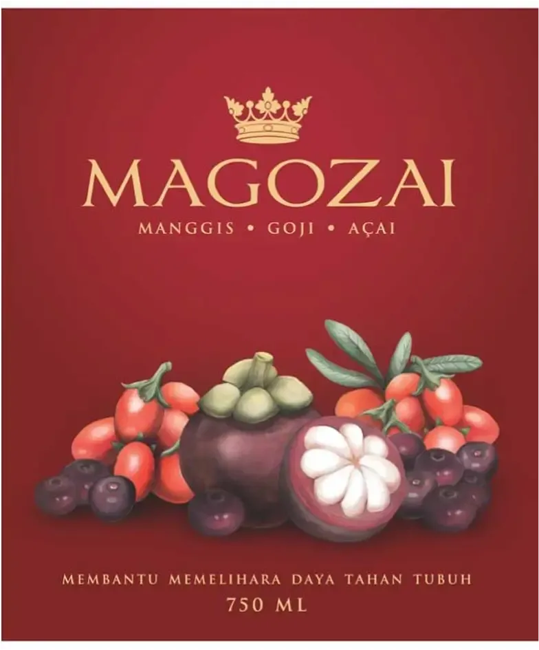 Magozai bottles packaging