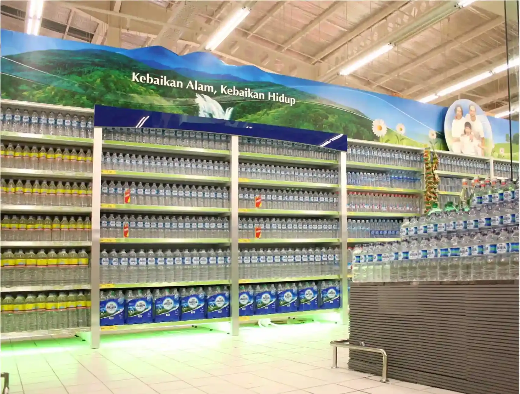 Aqua Mizone Giant BSD In-Store Display Preview 3