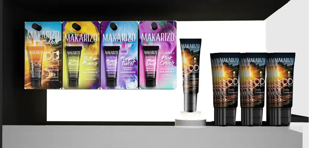 Makarizo Mocktails and hair mask products