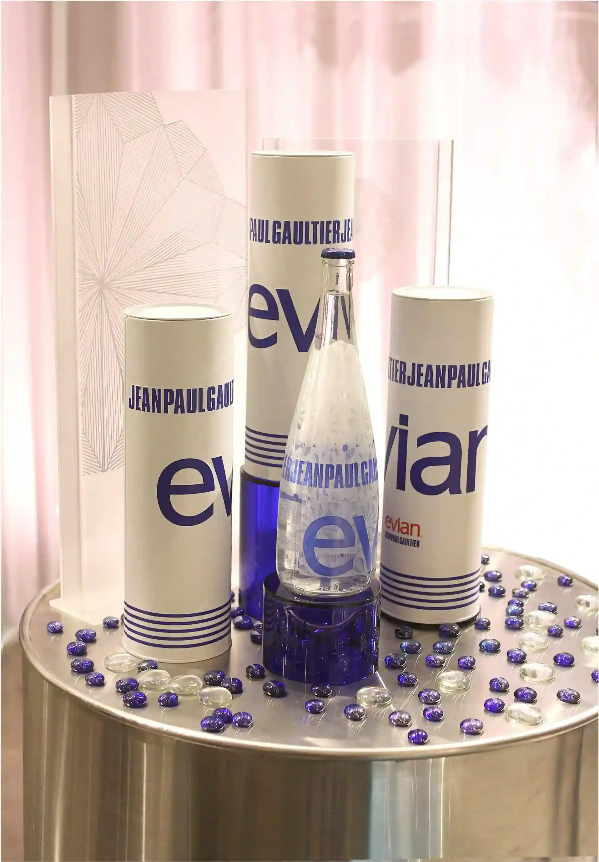 Evian Jean Paul Gaultier Christmas Tree In-Store Display Preview 7