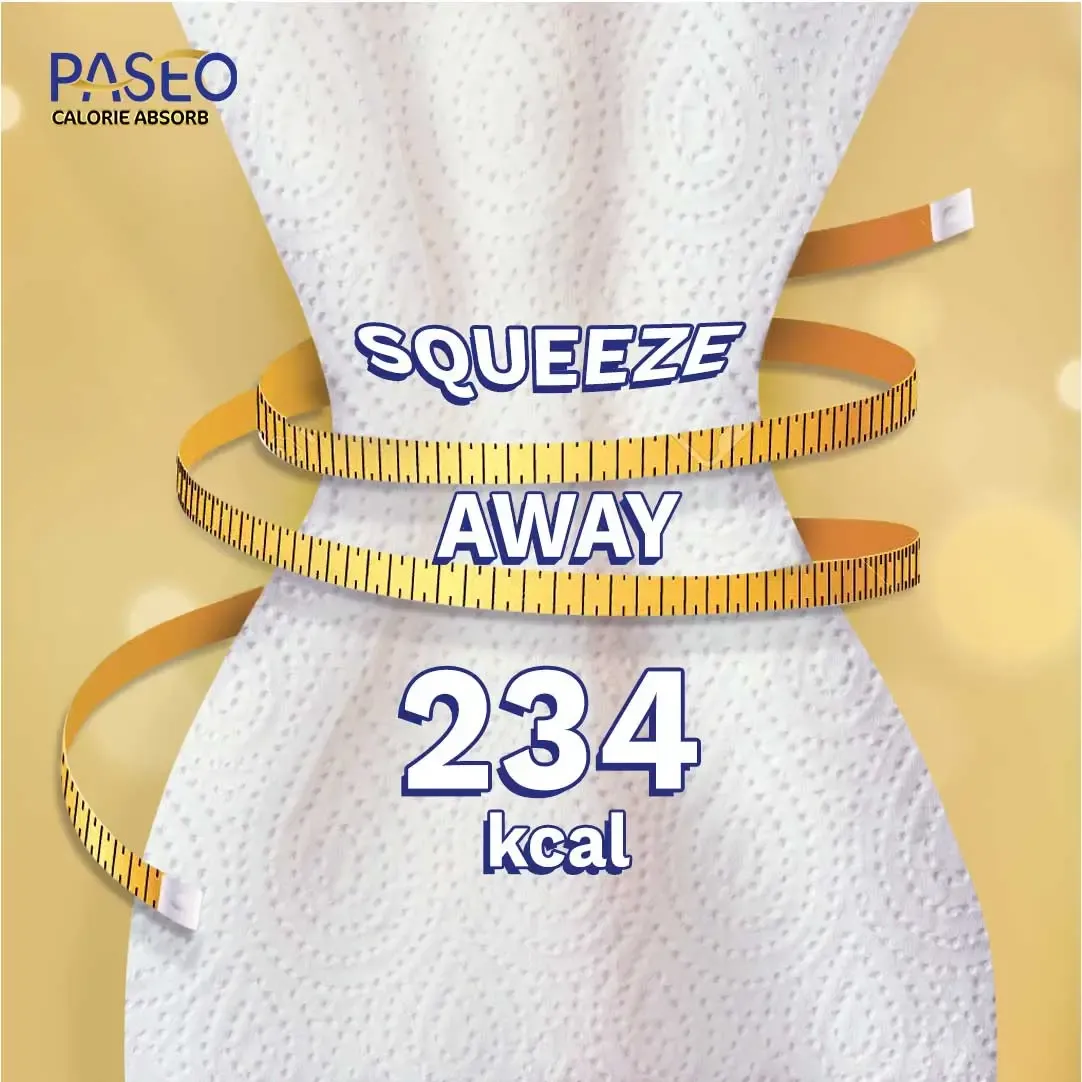 Paseo "Squeeze Away Calories" English social media campaign