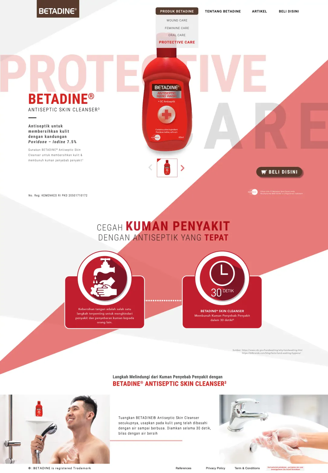 Betadine Antiseptic Skin Cleanser UI