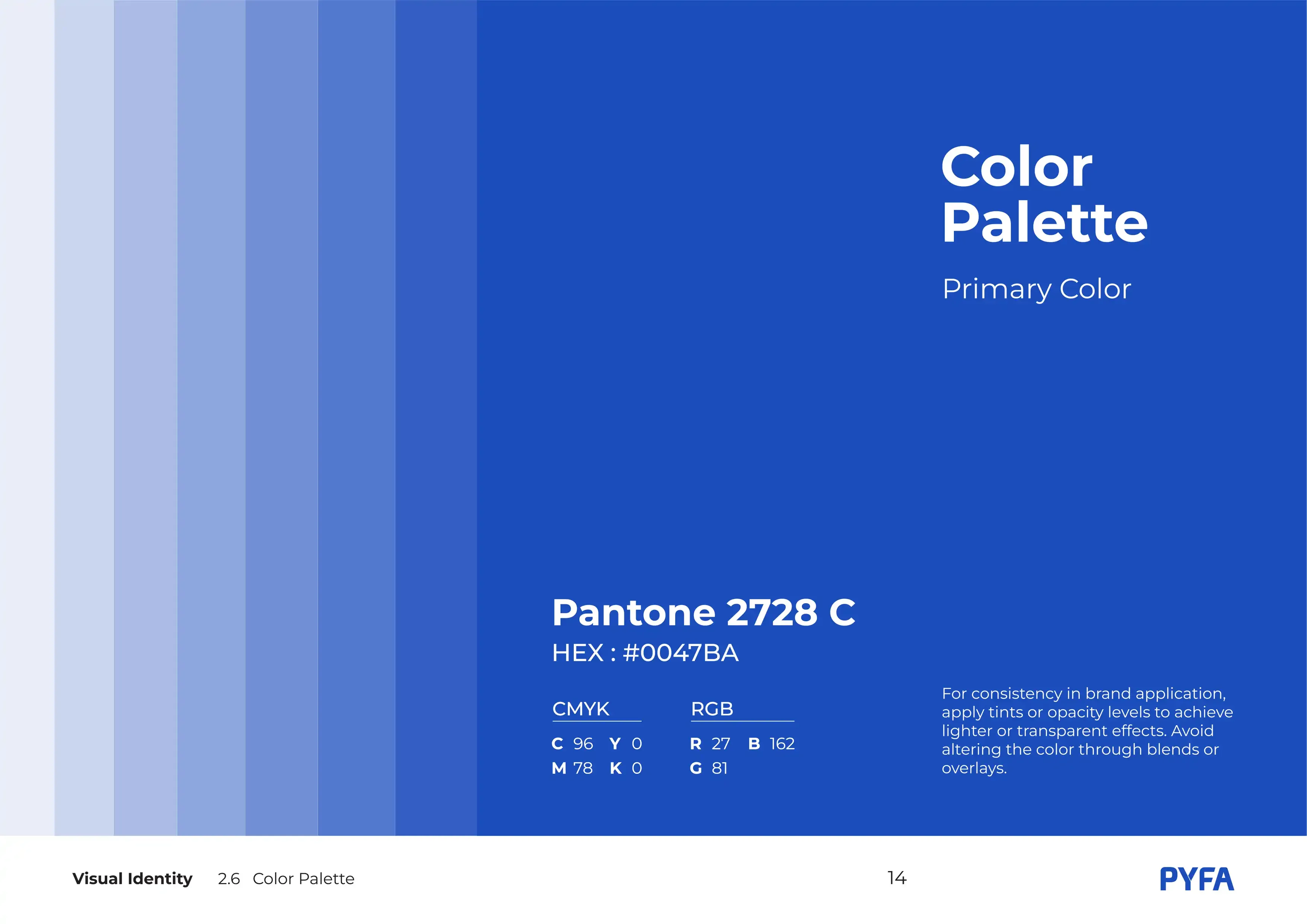 Pyfa Identity Visual Identity Color Palette