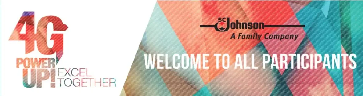 4G Power Up! Welcoming Horizontal Banner